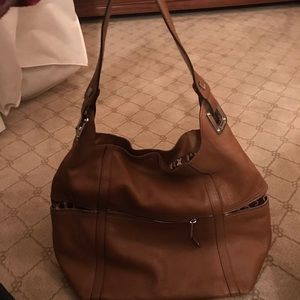 Tignanello light brown purse